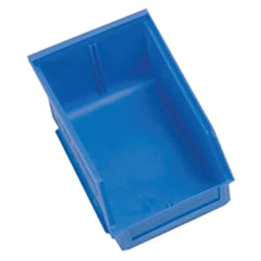 4 1/2″ × 7 1/4″D" × 5″ - Blue Plastic Bin - USA Tool & Supply