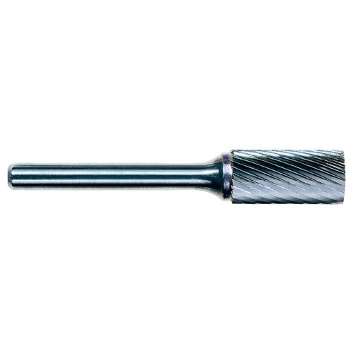 1/4 EdgeHog Cylindrical Flat End Cabide Bur SA-1 Fine - USA Tool & Supply