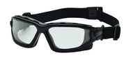 I-Force - Clear Anti-Fog Dual Pane Lens - Black Frame - Goggle - USA Tool & Supply