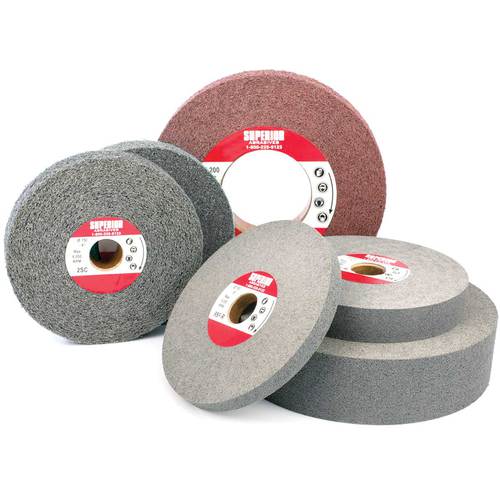 Shur-brite 12″ × 1″ × 5″ Deburring Wheel , 7SF
