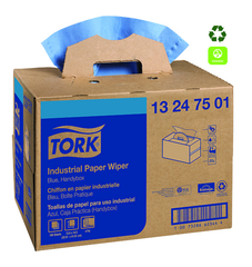 Industrial Paper 4 Ply Wipers - Blue - Handy Box - USA Tool & Supply