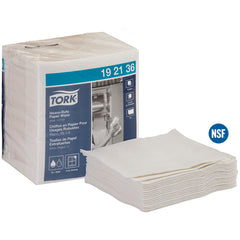 Heavy Duty Paper DRC White- 1/4 Fold Poly Pack - USA Tool & Supply