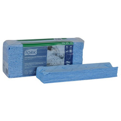 Industrial Low Lint Cleaning Cloth - Blue - Top Pak - USA Tool & Supply