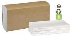 Universal Multifold Towels White - USA Tool & Supply