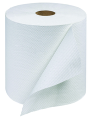 800' Universal Roll Towels White - USA Tool & Supply