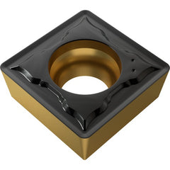 SCMT 432 UG YG3030, 1/32″ Corner Radius, 3/16″ Thick, 1/2″ Inscribed Circle, CVD, Square, Turning Indexable Insert