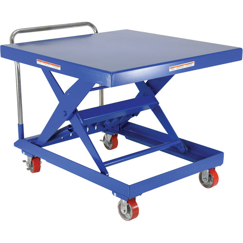 Steel Auto-Hite Cart W/ 500 lb 42 × 42 - Exact Industrial Supply