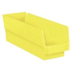 4 1/8″ × 23 5/8″ × 4″ - Yellow Economy Shelf Bin - USA Tool & Supply