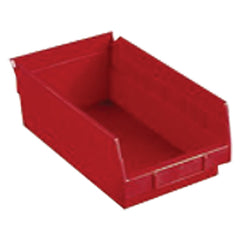 8 3/8″ × 11 5/8″ × 4″ - Red Economy Shelf Bin - USA Tool & Supply