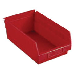 11 1/8″ × 23 5/8″ × 4″ - Red Economy Shelf Bin - USA Tool & Supply