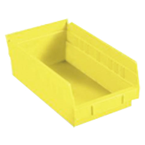 11 1/8″ × 23 5/8″ × 4″ - Yellow Economy Shelf Bin - USA Tool & Supply