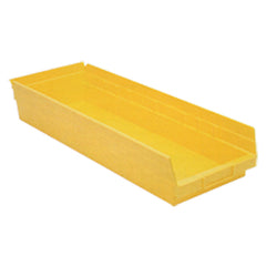 8 3/8″ × 23 5/8″ × 4″ - Yellow Economy Shelf Bin - USA Tool & Supply