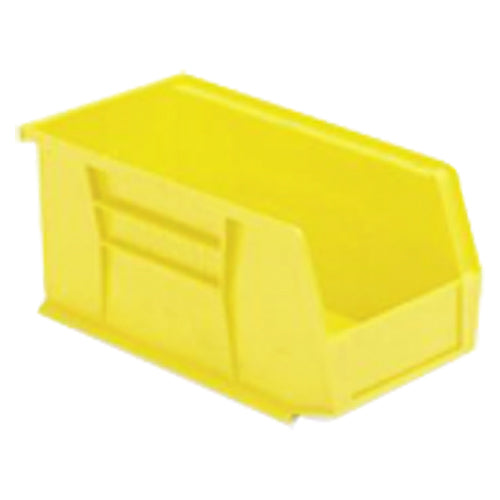 4 1/8″ × 7 3/8″ × 3″ - Yellow Hanging or Stackable Bin - USA Tool & Supply