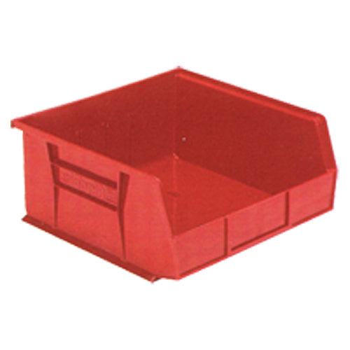 11″ × 10 7/8″ × 5″ - Red Hanging or Stackable Bin - USA Tool & Supply