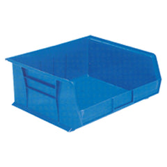 16 1/2″ × 14 3/4″ × 7″ - Blue Hanging or Stackable Bin - USA Tool & Supply