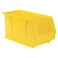 8 1/4″ × 18″ × 9″ - Yellow Hanging or Stackable Bin - USA Tool & Supply