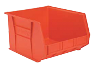 16-1/2 x 18 x 11'' - Red Hanging or Stackable Bin - USA Tool & Supply