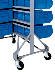 Mobility Kit for Bin Racks and Carts - USA Tool & Supply