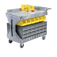 Large Pro Tool Storage Cart - #30936G Gray - USA Tool & Supply
