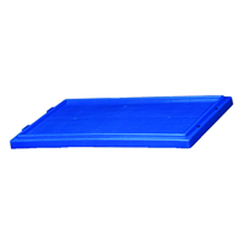 Blue Lid for use with Akro Nest-Stack Tote 35–230 - USA Tool & Supply