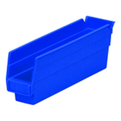 2 3/4″ × 11 5/8″ × 4″ - Blue Economy Shelf Bin - USA Tool & Supply