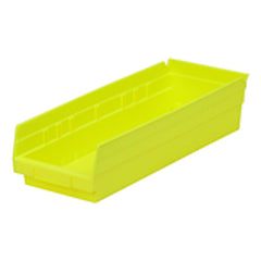 6 5/8″ × 17 7/8″ × 4″ - Yellow Economy Shelf Bin - USA Tool & Supply