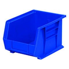 8 1/4″ × 10 3/4″ × 7″ - Blue Hanging or Stackable Bin - USA Tool & Supply