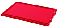 Red Lid for use with Akro Nest-Stack Tote 35-300 - USA Tool & Supply