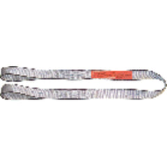 Sling - Model EE1-801-T8; Type 3; 1-Ply; 1″ Width × 8 feet Length - USA Tool & Supply