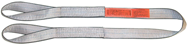 Sling - EE2-802-T6; Type 4; 2-Ply; 2" Wide x 6' Long - USA Tool & Supply