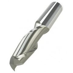 9/64" Dia. - 1/4" LOC - 1-1/2" OAL - 2 FL Carbide S/E HP End Mill-AlTiN - USA Tool & Supply