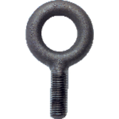 No Shoulder Plain Eye Bolt, 1″-8 Thread Size, 1 13/16″ Eye Diameter - USA Tool & Supply