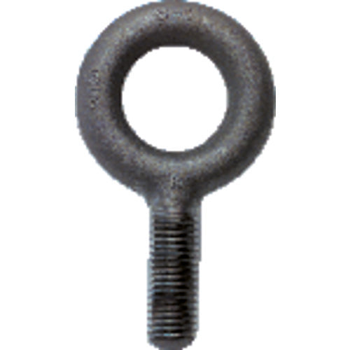 No Shoulder Plain Eye Bolt, 9/16″-12 Thread Size, 1 9/32″ Eye Diameter - USA Tool & Supply