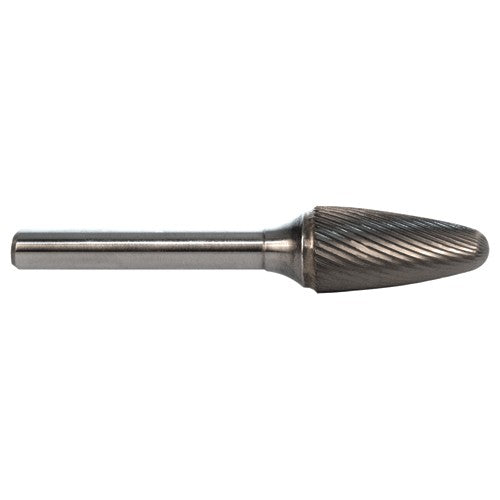 3mm EdgeHog Tre Shape Radius End Miniature Carbide Bur SF-41M-F Fine - USA Tool & Supply