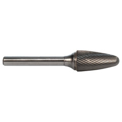 3mm EdgeHog Tre Shape Radius End Miniature Carbide Bur SF-42M-D Std Alt Diamond (Double) - USA Tool & Supply