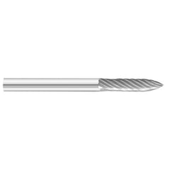 SG-44 #1 .1250 Burr RH SE 12FL - USA Tool & Supply