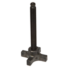 Toggle Shoe Clamp - 3/8″–16 Thread Size–3 3/4″ Overall Length - with Knob Model 17405 - USA Tool & Supply