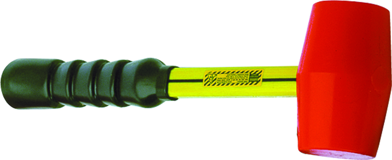 Bessey Non-Mar Urethane Hammer -- 22 oz; Fiberglass Handle - USA Tool & Supply