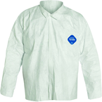 Tyvek® White Long Sleeve Shirt - Medium (case of 50) - USA Tool & Supply