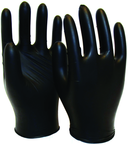 5 Mil Black Powder Free Nitrile Gloves - Size Medium (box of 100 gloves) - USA Tool & Supply