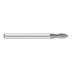 SH-41 #1 .1250 Burr RH SE 12FL - USA Tool & Supply