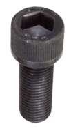 1/2-20 x 2 - Black Finish Heat Treated Alloy Steel - Cap Screws - Socket Head - USA Tool & Supply