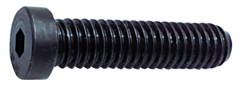 3/8-16 x 1/2 - Black Finish Heat Treated Alloy Steel - Cap Screws - Low Head Socket - USA Tool & Supply