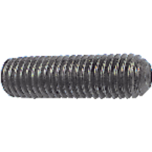 #8-32 × 1/2″ - Black Finish Heat Treated Alloy Steel - Socket Set Screws - Cup Point - USA Tool & Supply