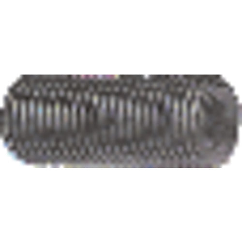 #10-32 × 3/16″ - Black Finish Heat Treated Alloy Steel - Socket Set Screws - Cup Point - USA Tool & Supply