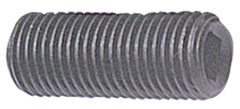 10/32 x 3/4 - Black Finish Heat Treated Alloy Steel - Socket Set Screws - Cup Point - USA Tool & Supply