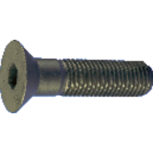 5/16″-24 × 1″ - Black Finish Heat Treated Alloy Steel - Cap Screws - Flat Head - USA Tool & Supply