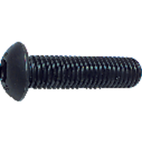 #6-32 × 1/4″ - Black Finish Heat Treated Alloy Steel - Cap Screws - Button Head - USA Tool & Supply