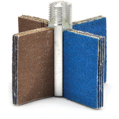 ‎Shur-kut 1-1/2″ to 2″ × 1/2″-20 Zirconia Bore Polisher, 80 Grit
