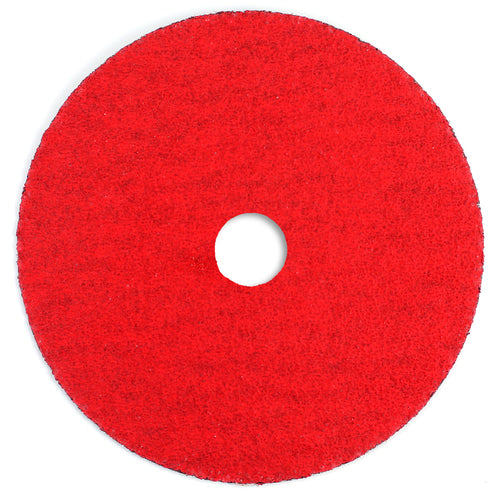 Shur-kut 7″ × 7/8″ Ceramic Grinding Aid Resin Fiber Disc, 24 Grit